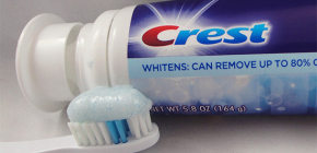 Общ преглед на Crest паста за зъби, техния състав и обратна информация за приложението