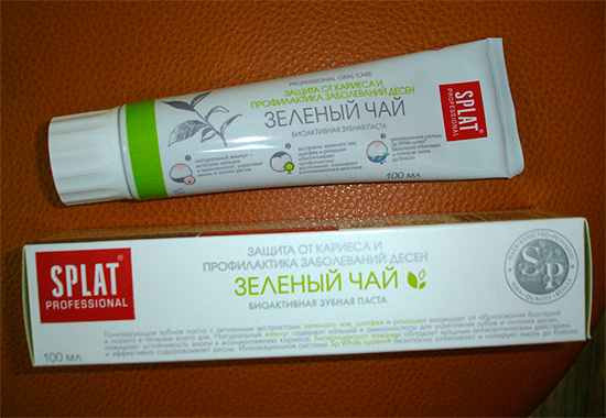 Zahnpasta Splat mit Grüntee-Extrakt
