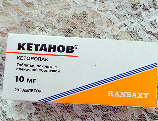 Ketorol analógico - Ketanov droga
