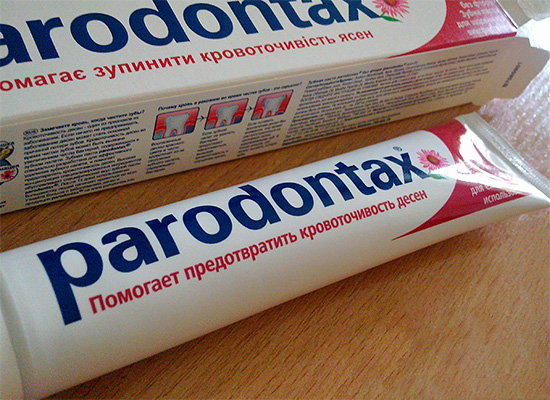 Heute können Sie Parodontax Zahnpasta in fast jeder Apotheke kaufen.