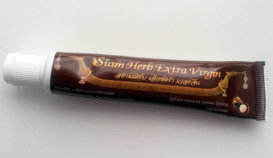 Tubo de pasta Siam Herb Extra Virgin.