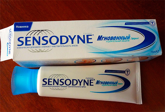 Sensodyne pasta de dientes efecto instantáneo