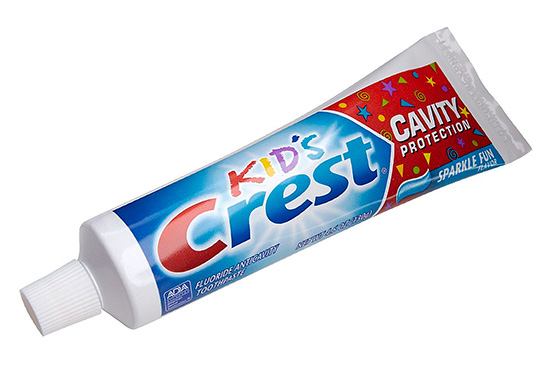 Crest Kids Cavity Protection está diseñado para niños mayores de dos años.