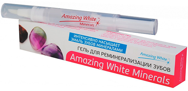 Increíble gel de remineralización dental White Minerals