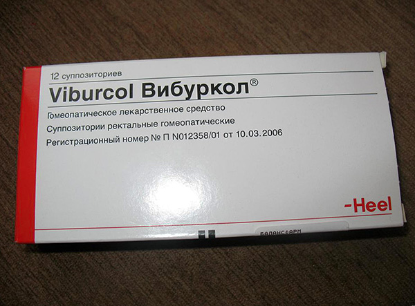 Remedio homeopático Viburcol